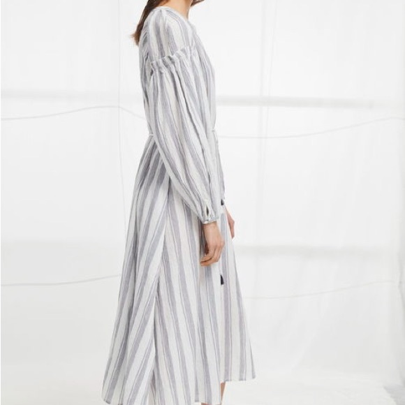 French Connection Dresses & Skirts - Edessa Drape Tie Waist Midi Dress NWT